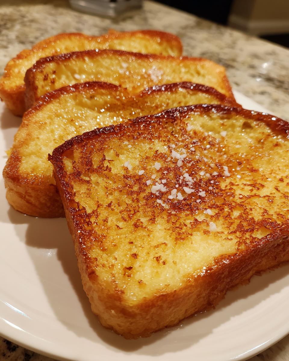 Skillet bread toast - detail 1