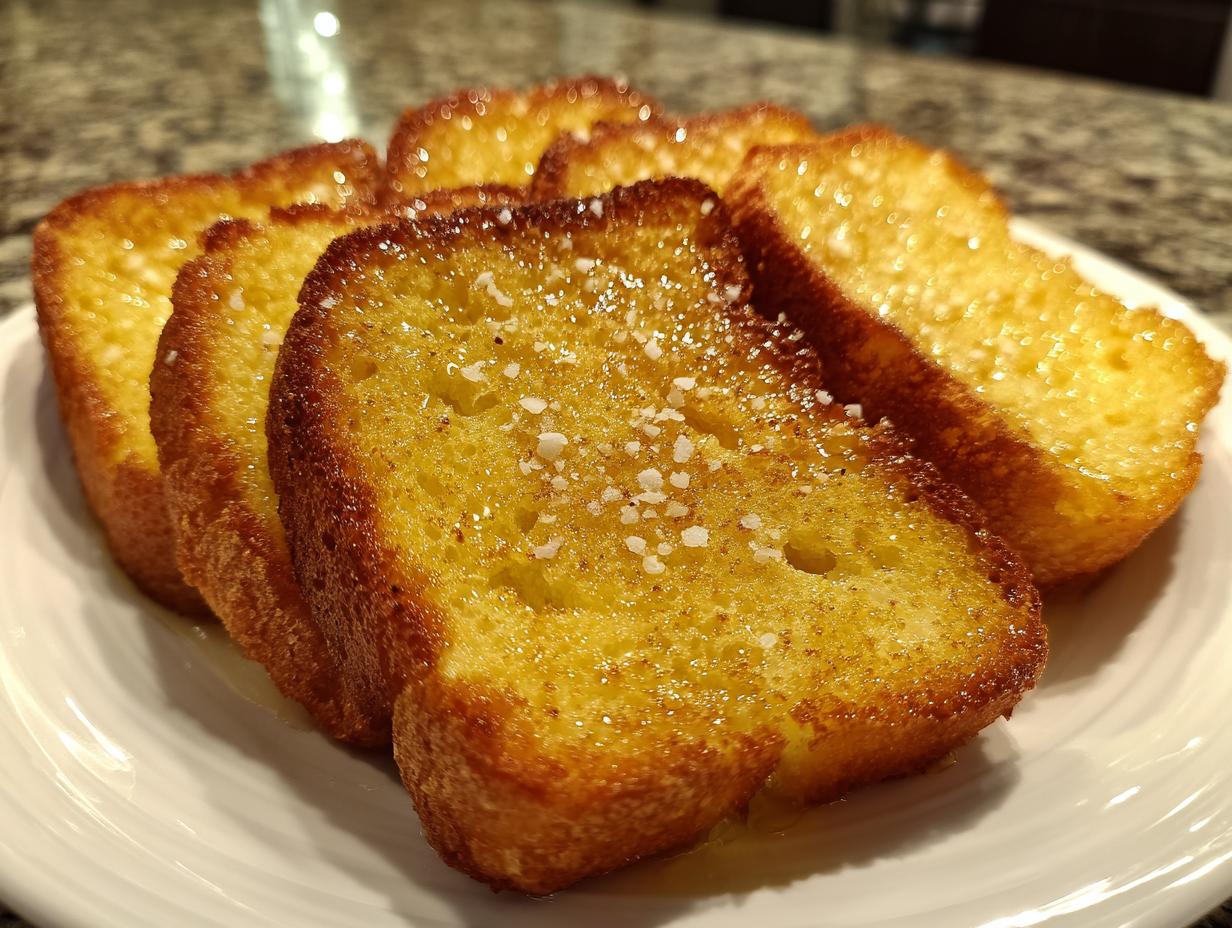 Skillet bread toast: 7 amazing minutes