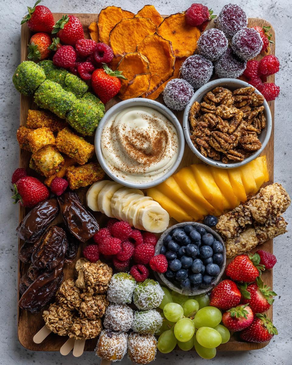 3 Amazing Snack Board with Yogurt Bites Fruit Veggie Chips 4 Snack Board with Yogurt Bites Fruit Veggie Chips - detail 1
