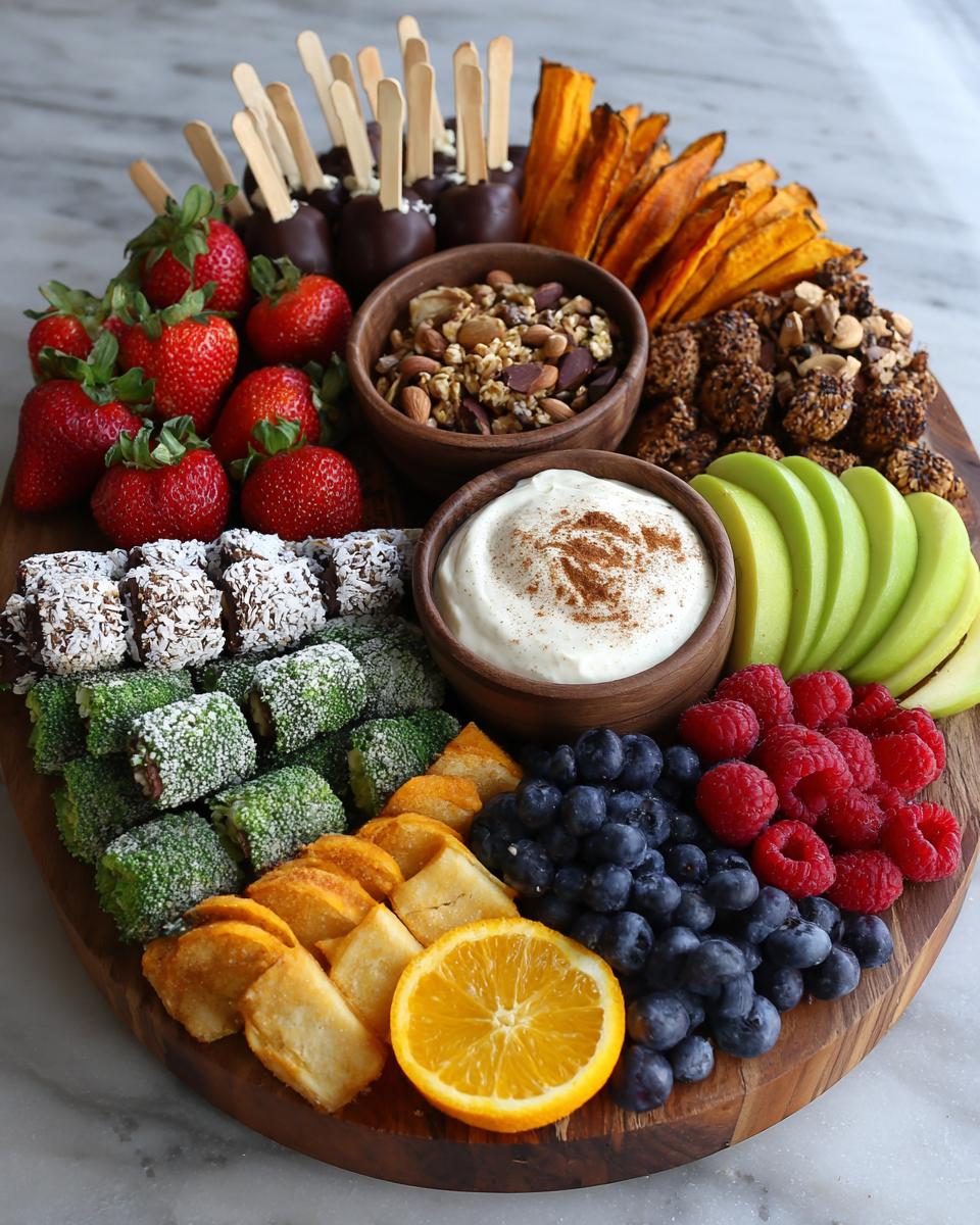 3 Amazing Snack Board with Yogurt Bites Fruit Veggie Chips 5 Snack Board with Yogurt Bites Fruit Veggie Chips - detail 2