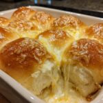 Soft Cheese-Filled Dinner Rolls