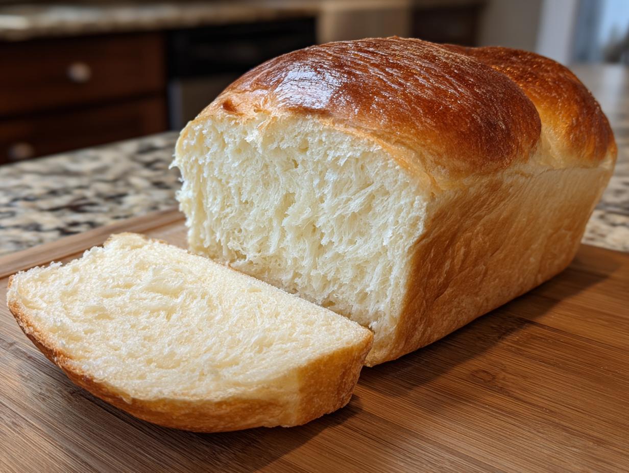 Amazing Soft Sourdough Milk Bread in 1 Try