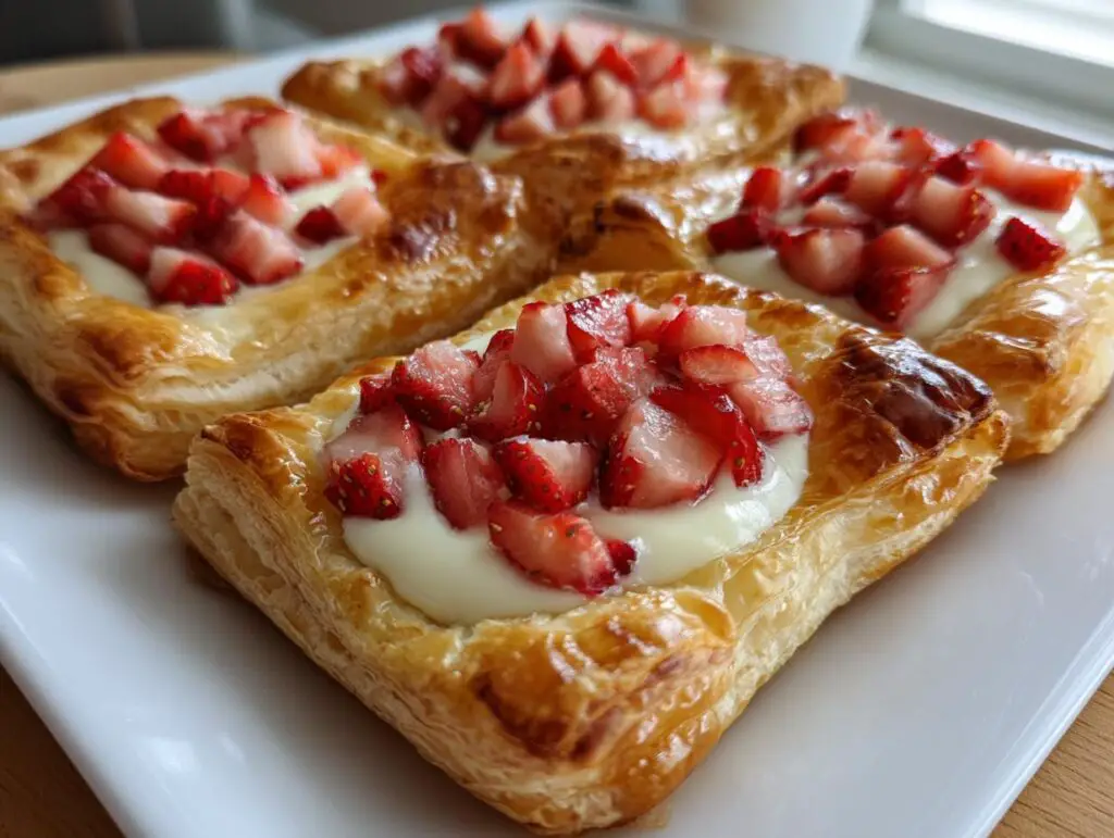 11 Strawberry Lemon Desserts Everyone Loves for Fresh Sweet Cravings 7 Strawberry Cream Cheese Pastries