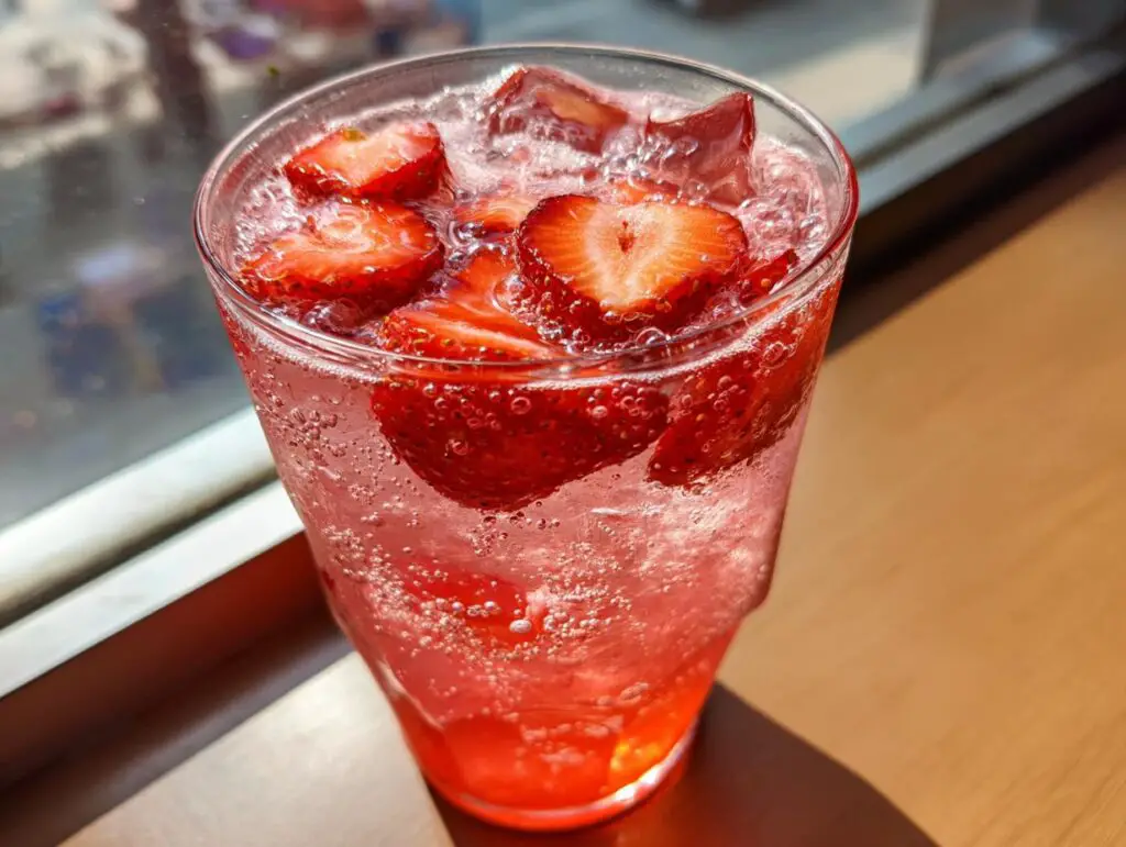 15 Refreshing Summer Mocktails You Can Make at Home 9 Strawberry Rose Mocktail