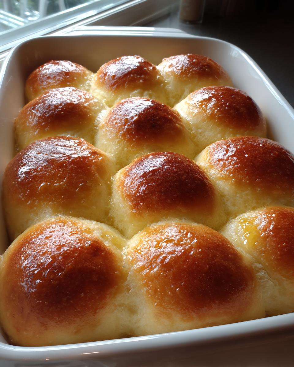 Sweet sourdough rolls - detail 1