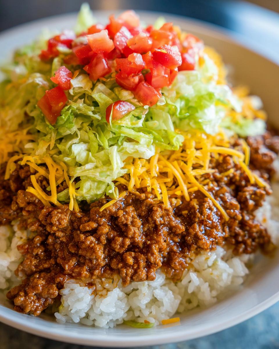 Amazing 30-Minute Taco Rice Perfection 4 Taco Rice - detail 1