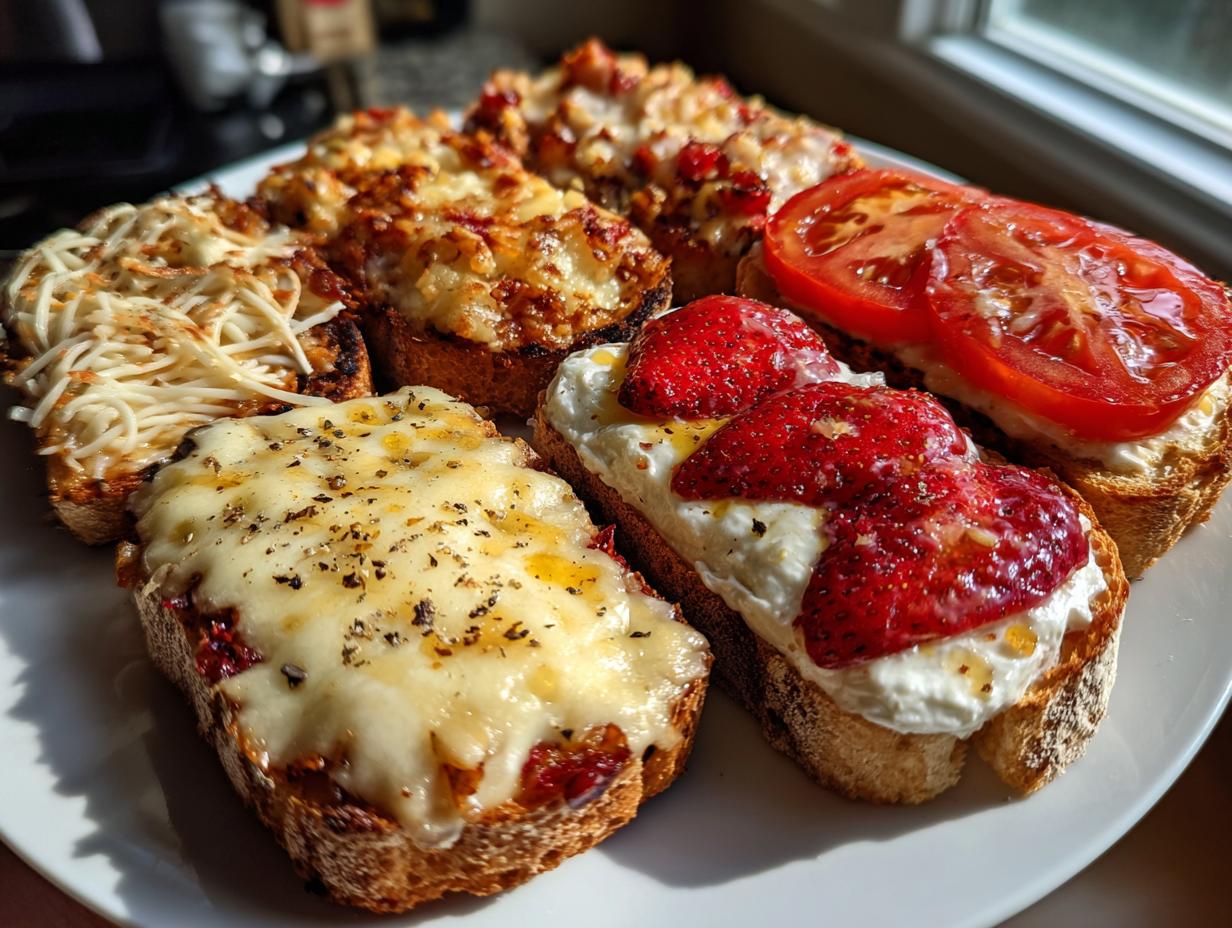 Amazing 4 Toast variations in 10 minutes