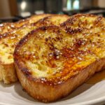Toasted milk bread with honey