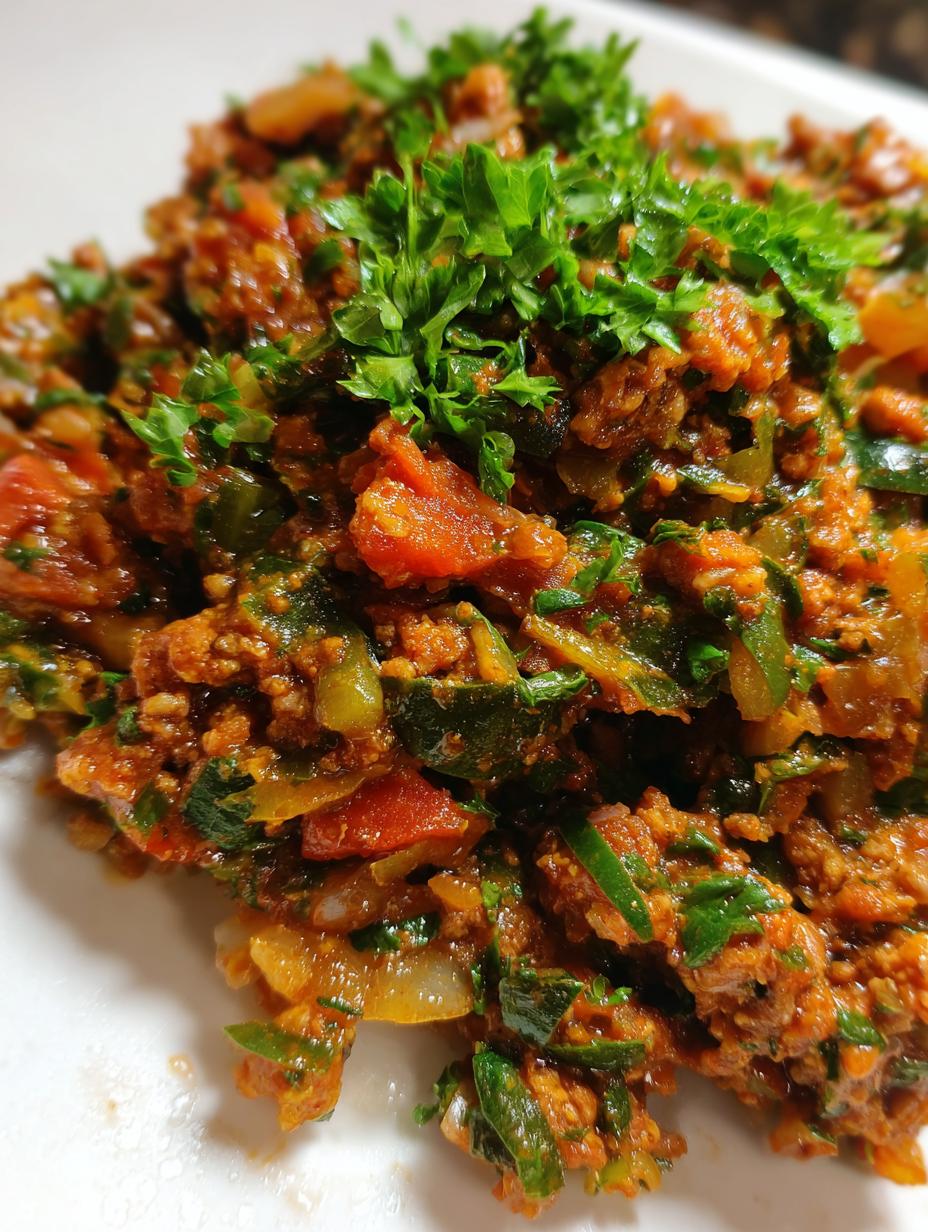 Turkey zucchini skillet - detail 2