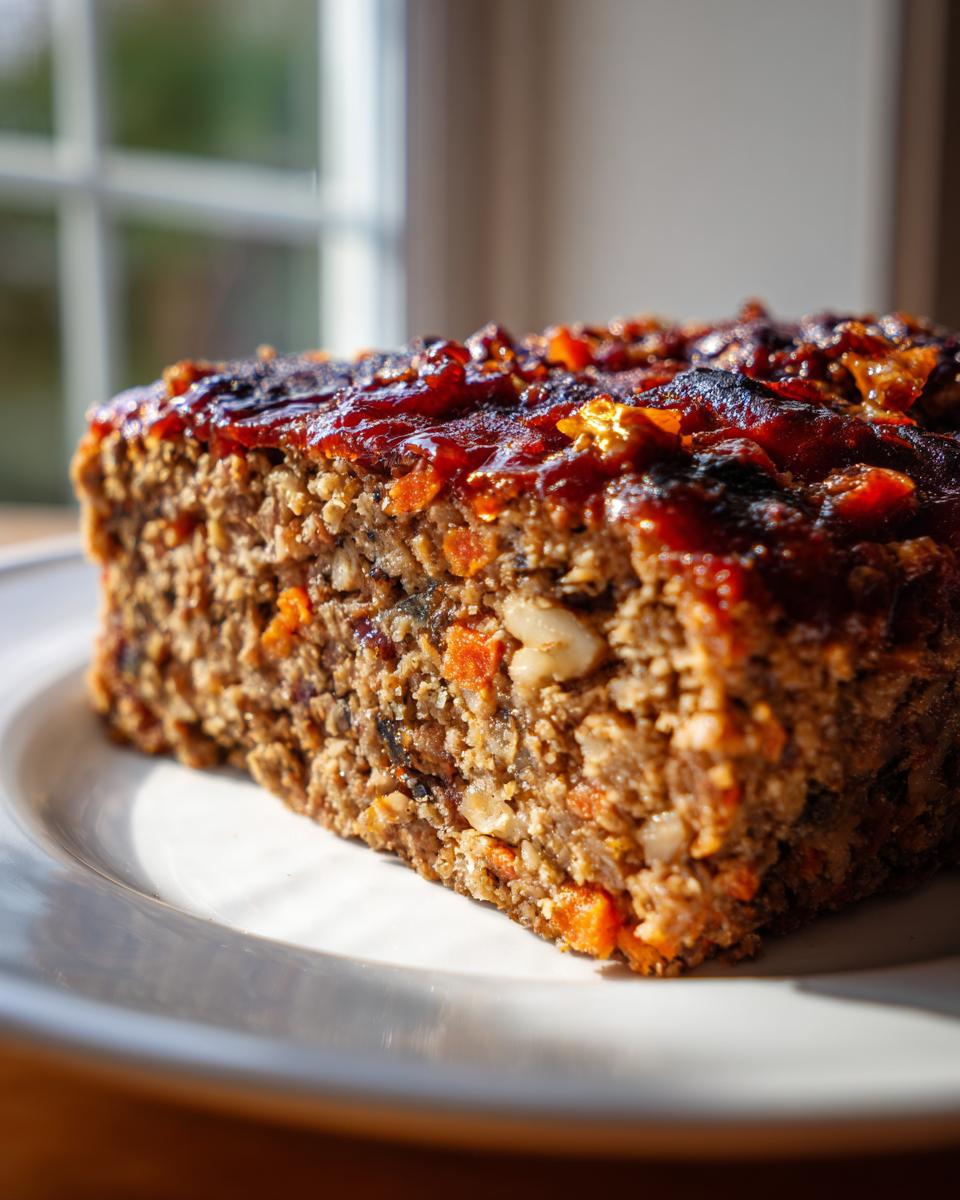 Vegan Meatloaf - detail 1