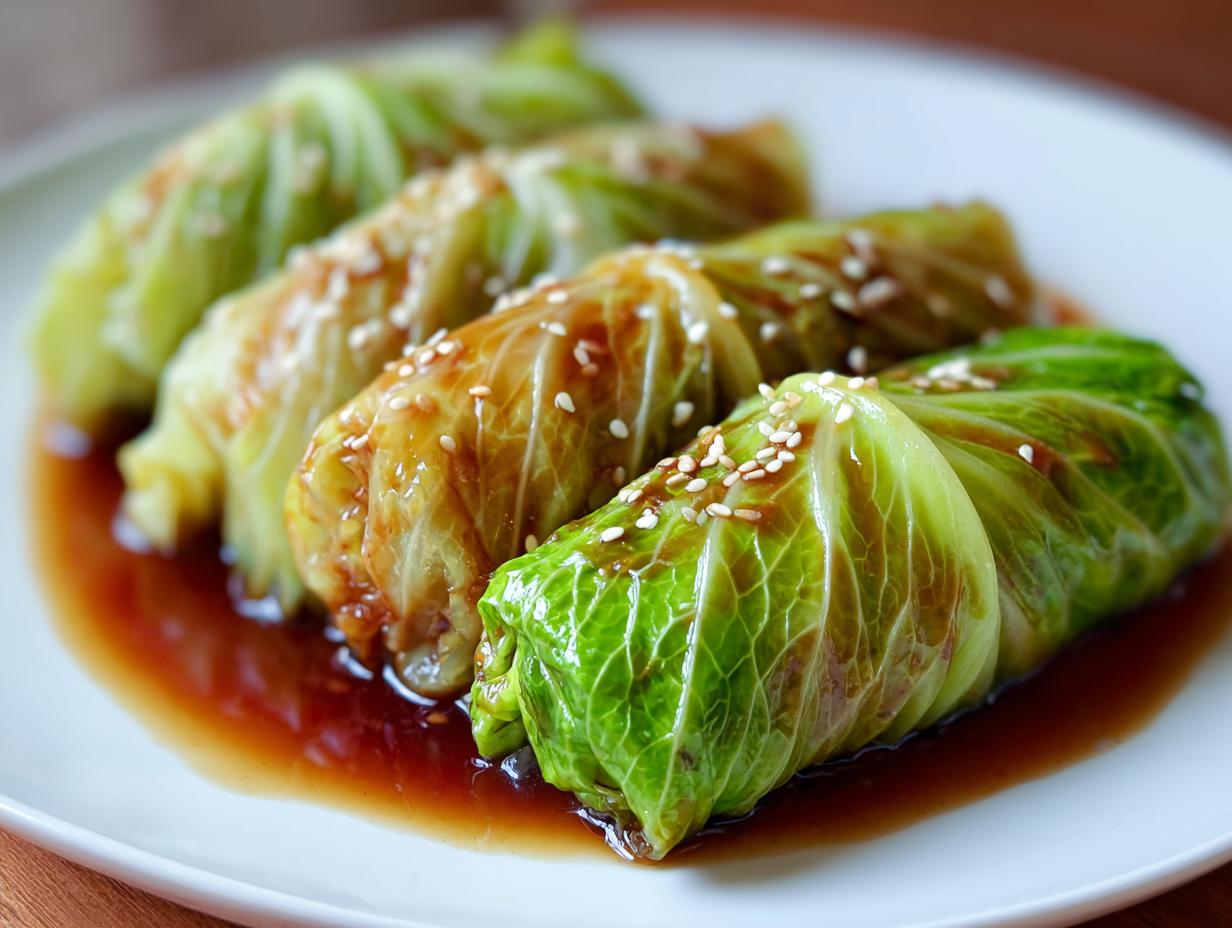 Shocking 1-Hour Vegan cabbage rolls Magic