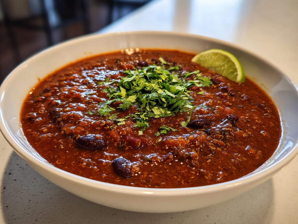 Amazing 1-Pot Vegetarian Chili Secret