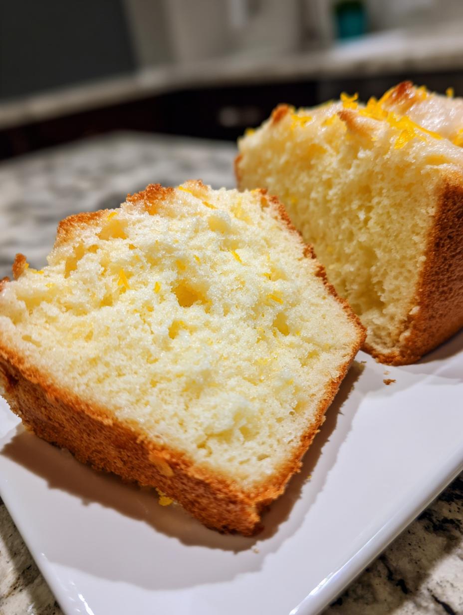 Yogurt cloud cake - detail 2