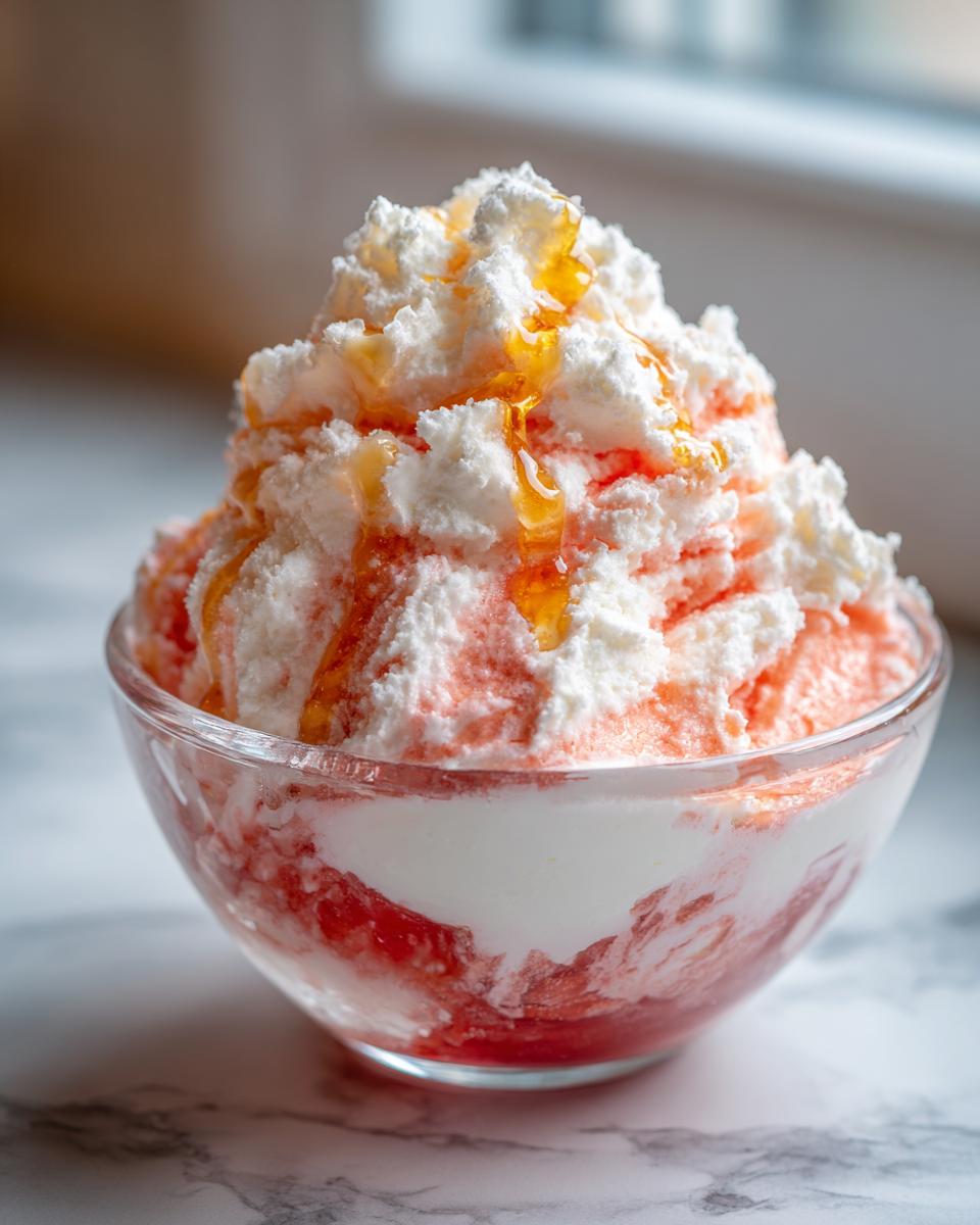 Yogurt jello fluff - detail 1