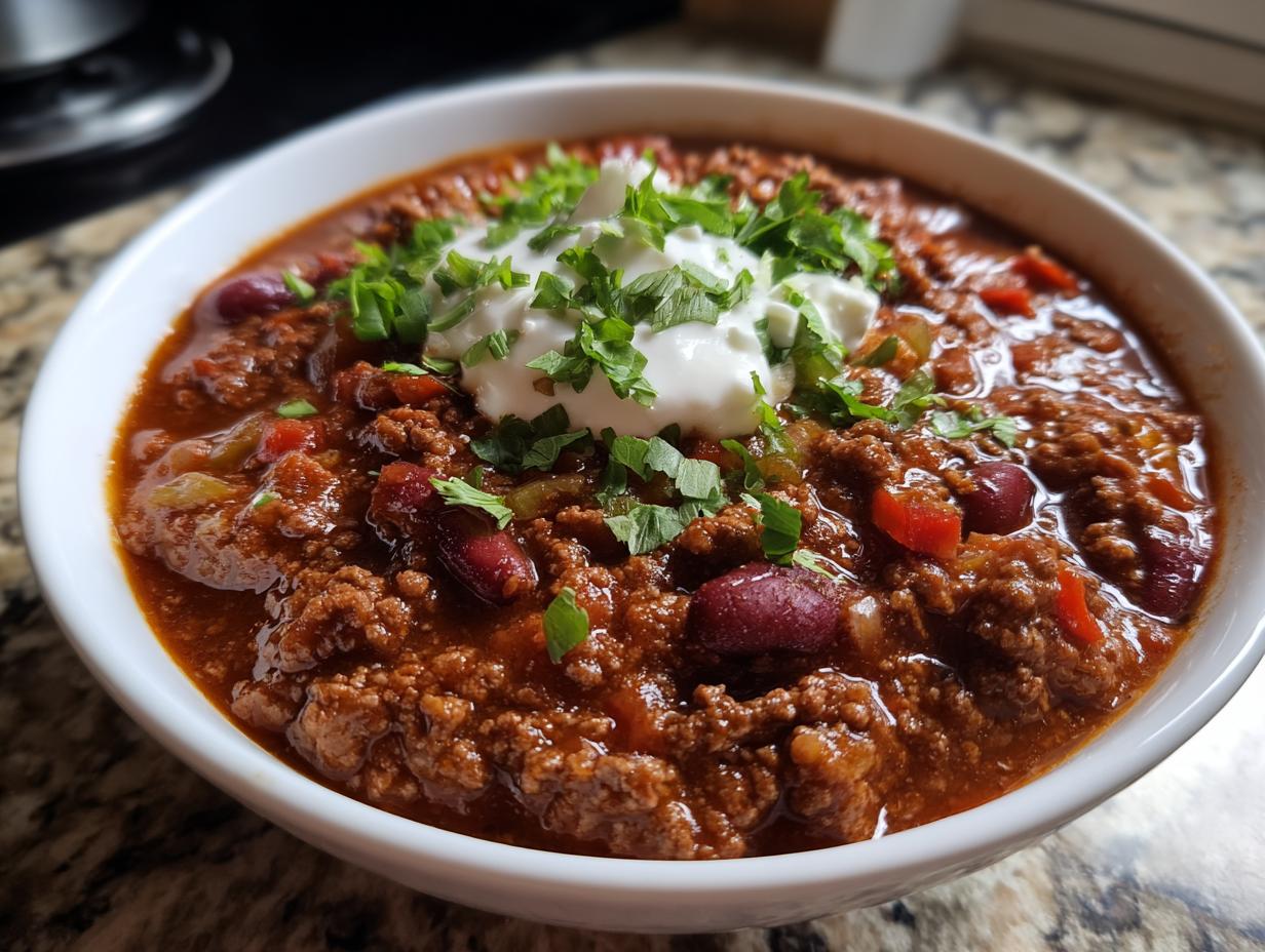 Amazing Zero-Mistake Chili Recipe in 1 Hour