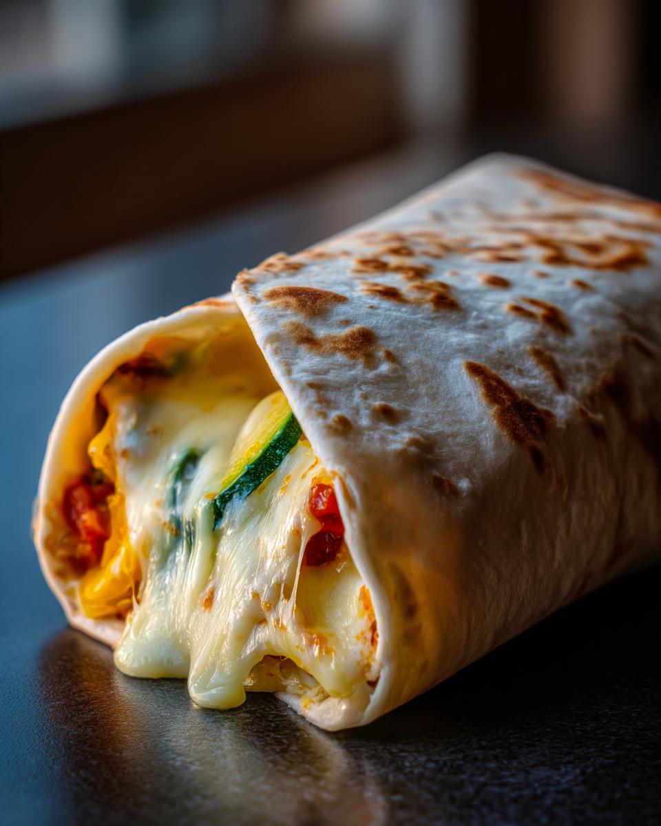 bread-based dinner wrap - detail 1