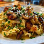 brown butter mushroom pasta