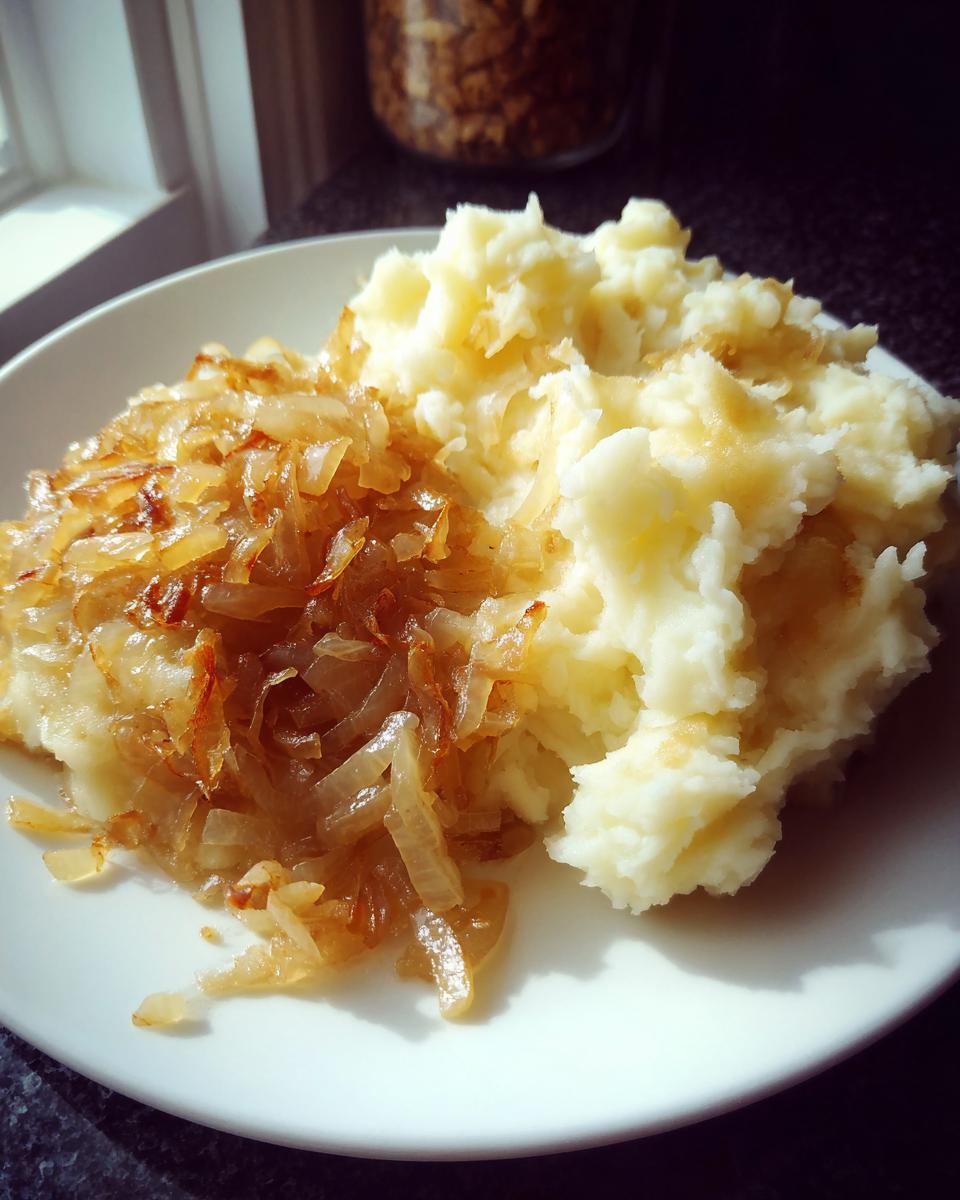 7 Easy caramelized onion mashed potatoes Magic 4 caramelized onion mashed potatoes - detail 1