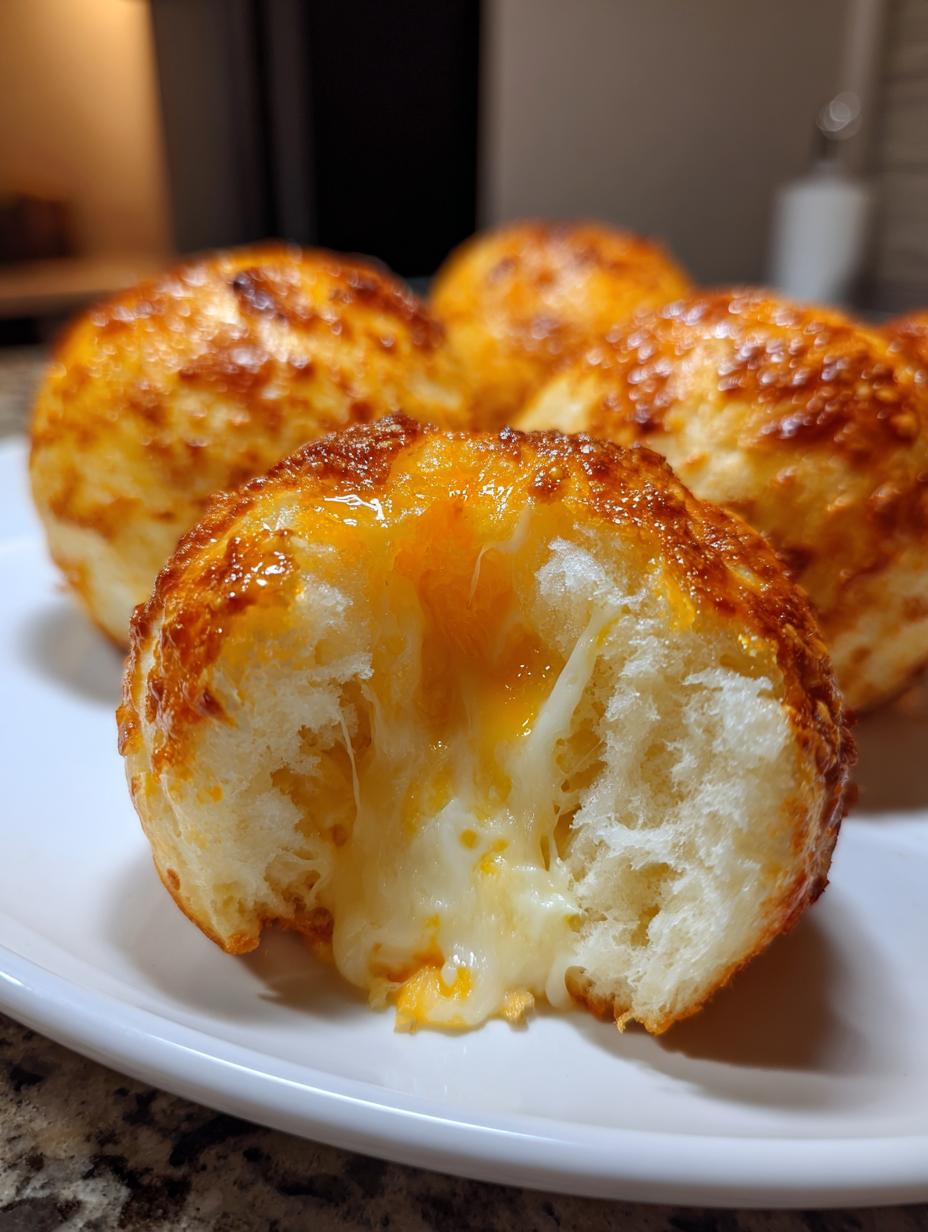 cheese filled bread - detail 2