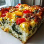 cheesy egg breakfast bake