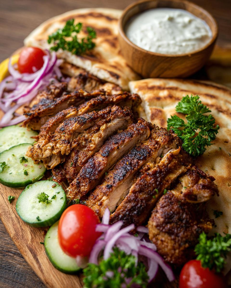 chicken shawarma - detail 2