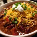 chili with cocoa