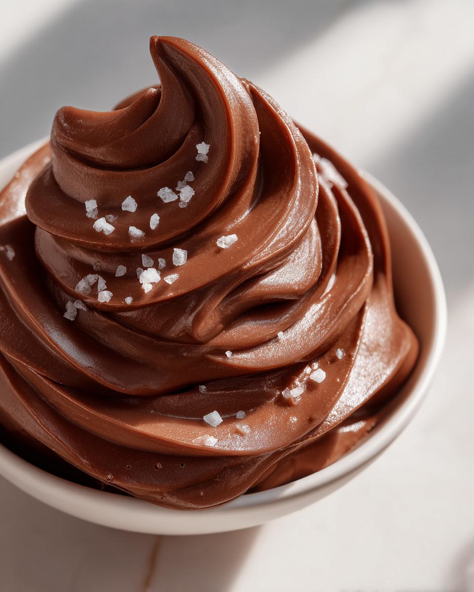 chocolate Greek yogurt - detail 1