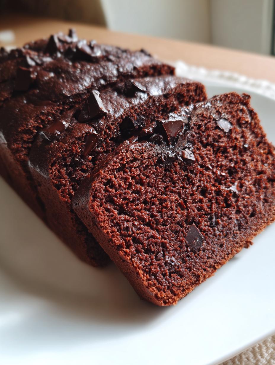 Amazing chocolate banana bread: 15 min prep 5 chocolate banana bread - detail 2