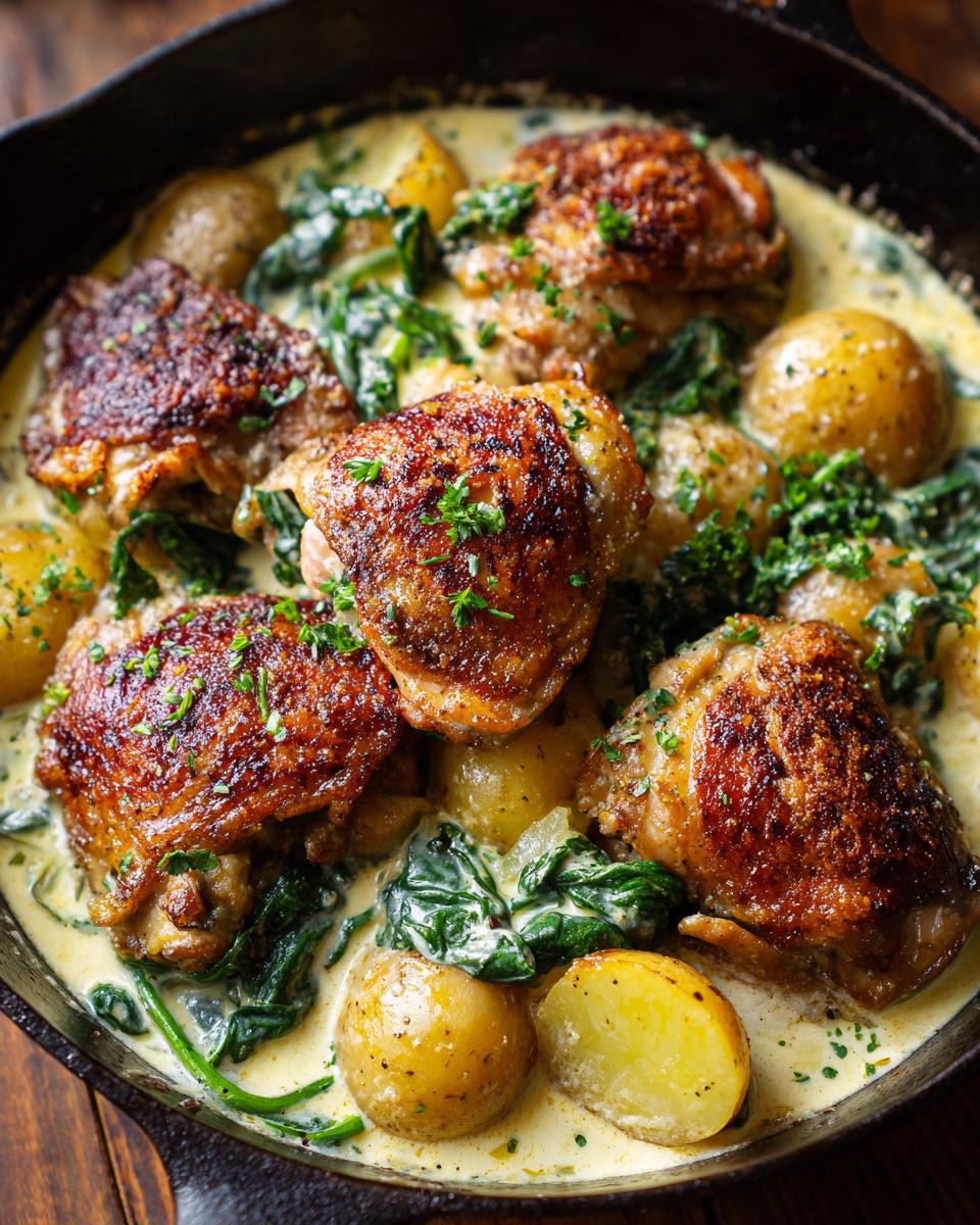 Amazing creamy garlic parmesan chicken in 1 pan 5 creamy garlic parmesan chicken - detail 2