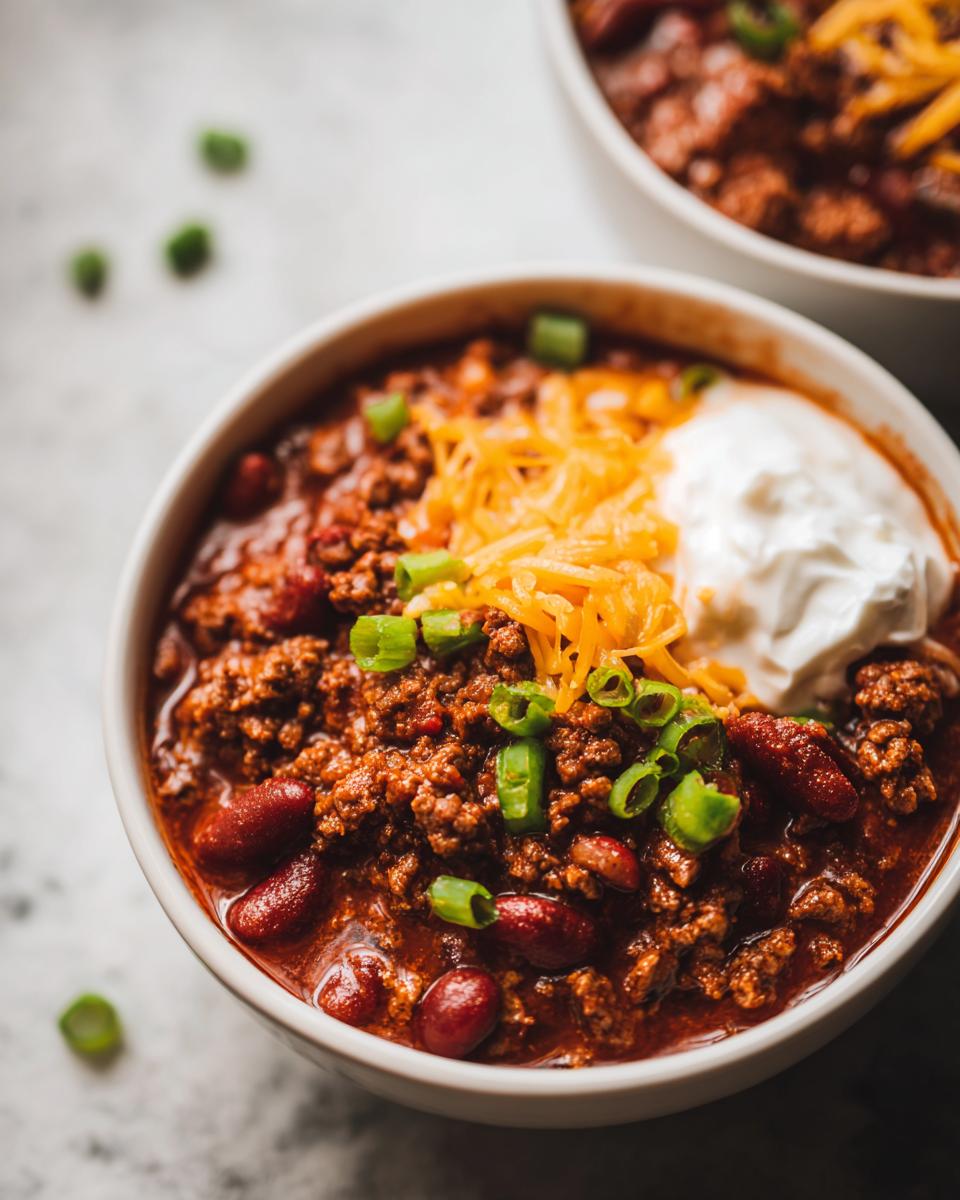 freezer friendly chili - detail 2