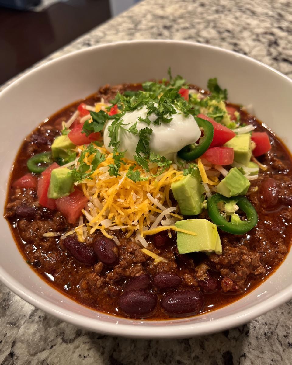 game day chili bar - detail 1