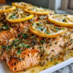 garlic butter baked salmon
