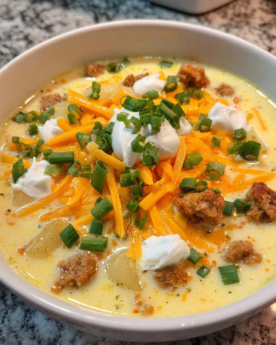 Amazing 30-Minute loaded baked potato soup 5 loaded baked potato soup - detail 2