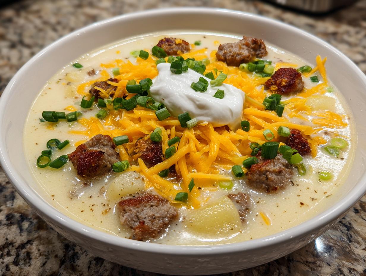 Amazing 30-Minute loaded baked potato soup