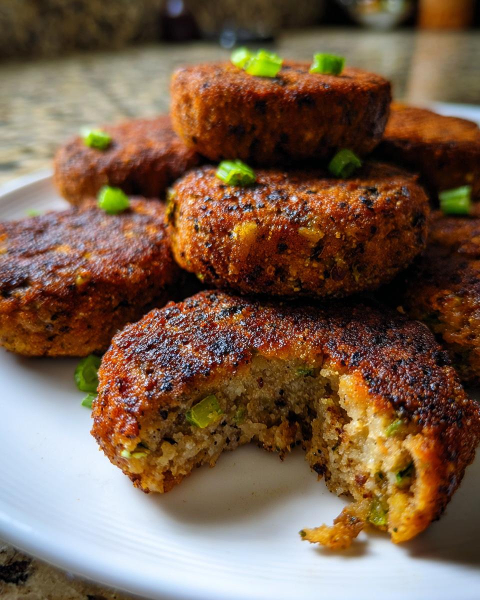 mashed potato patties - detail 1