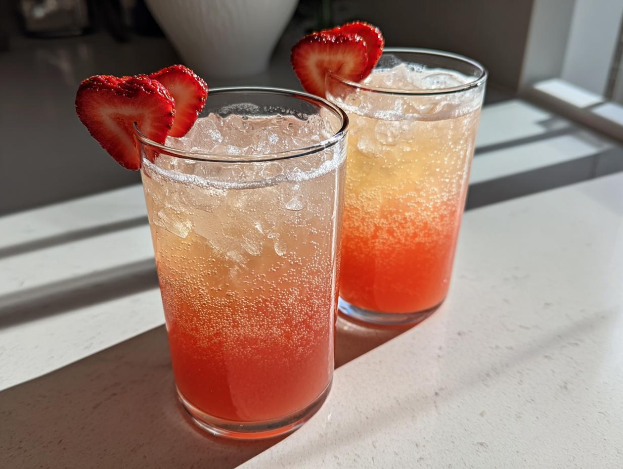 Amazing non alcoholic pink drink in 10 minutes