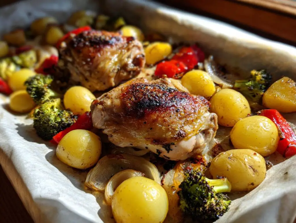 Easy Spring Dinner Recipes for Quick and Flavorful Meals 3 one-pan chicken dinner