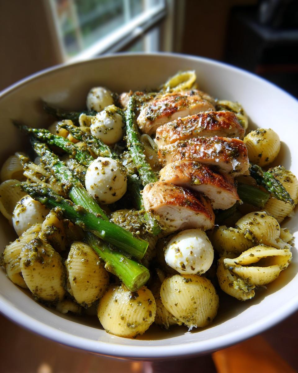 Amazing 35-Minute Pesto Chicken Pasta 5 pesto chicken pasta - detail 2