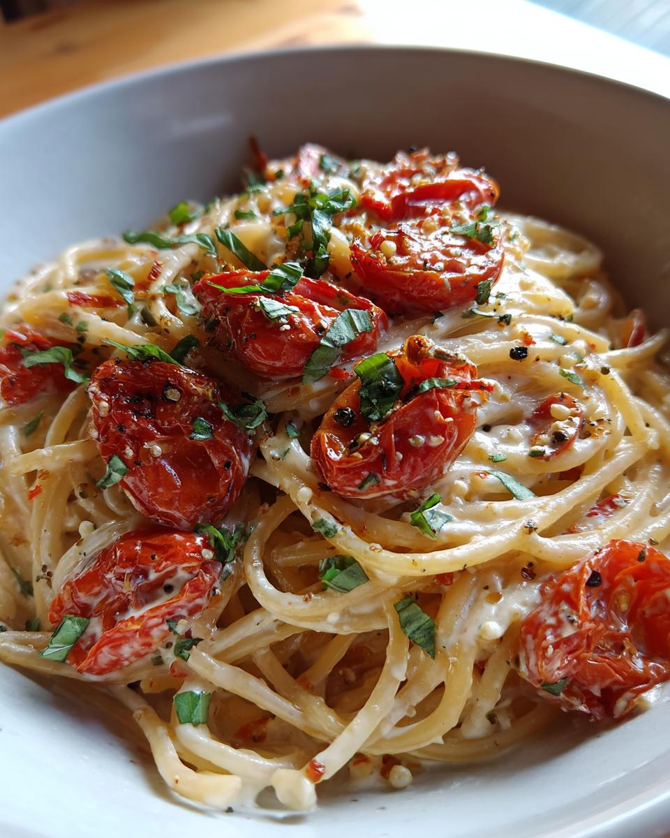 Amazing roasted tomato garlic ricotta pasta secret 4 roasted tomato garlic ricotta pasta - detail 1