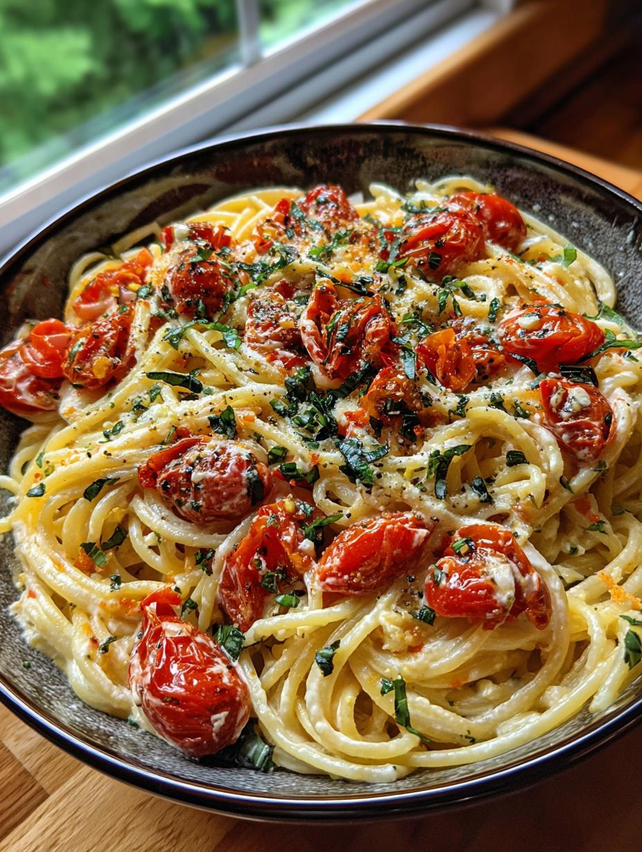 Amazing roasted tomato garlic ricotta pasta secret 5 roasted tomato garlic ricotta pasta - detail 2