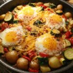 savory egg skillet meal