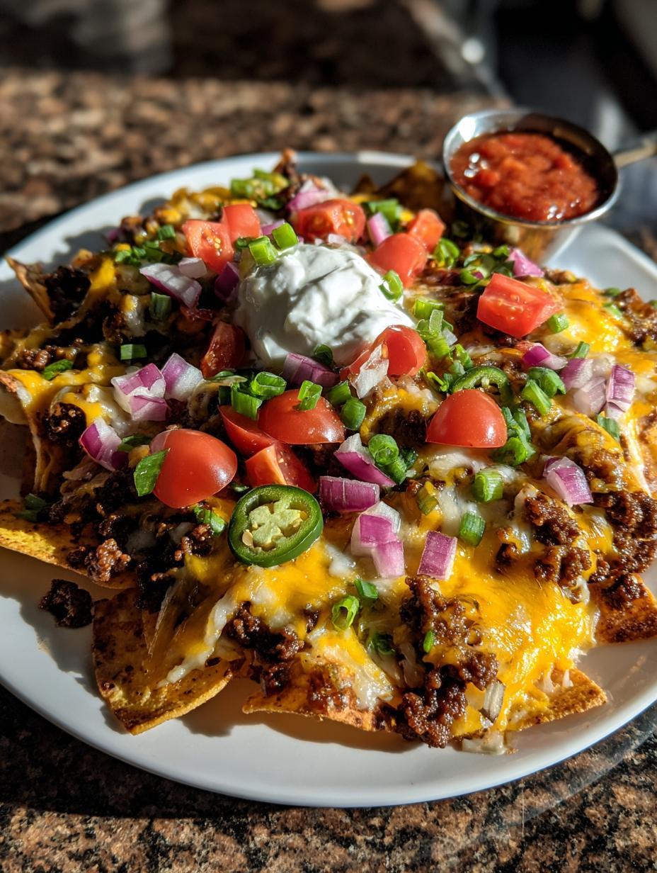 sheet pan nachos - detail 3