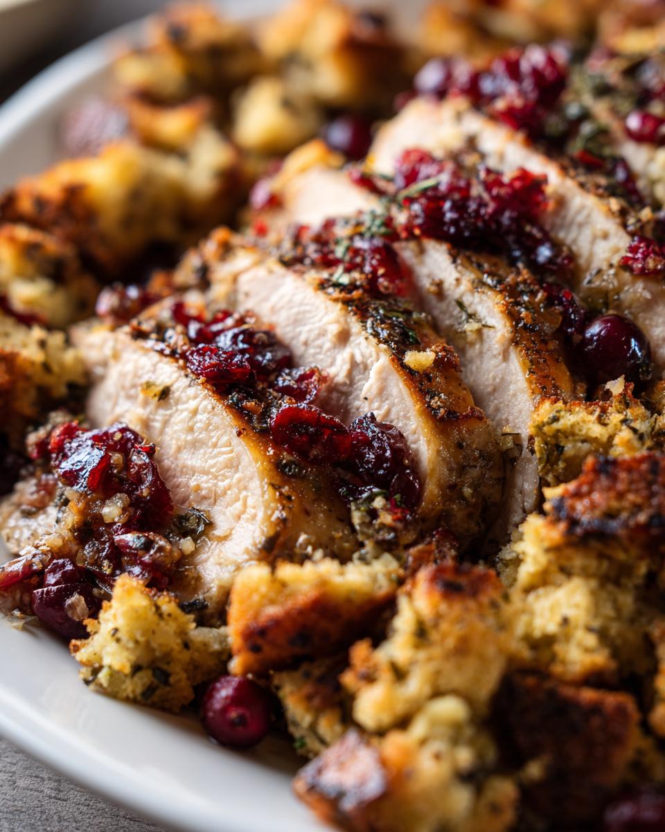 sheet pan turkey dinner - detail 2