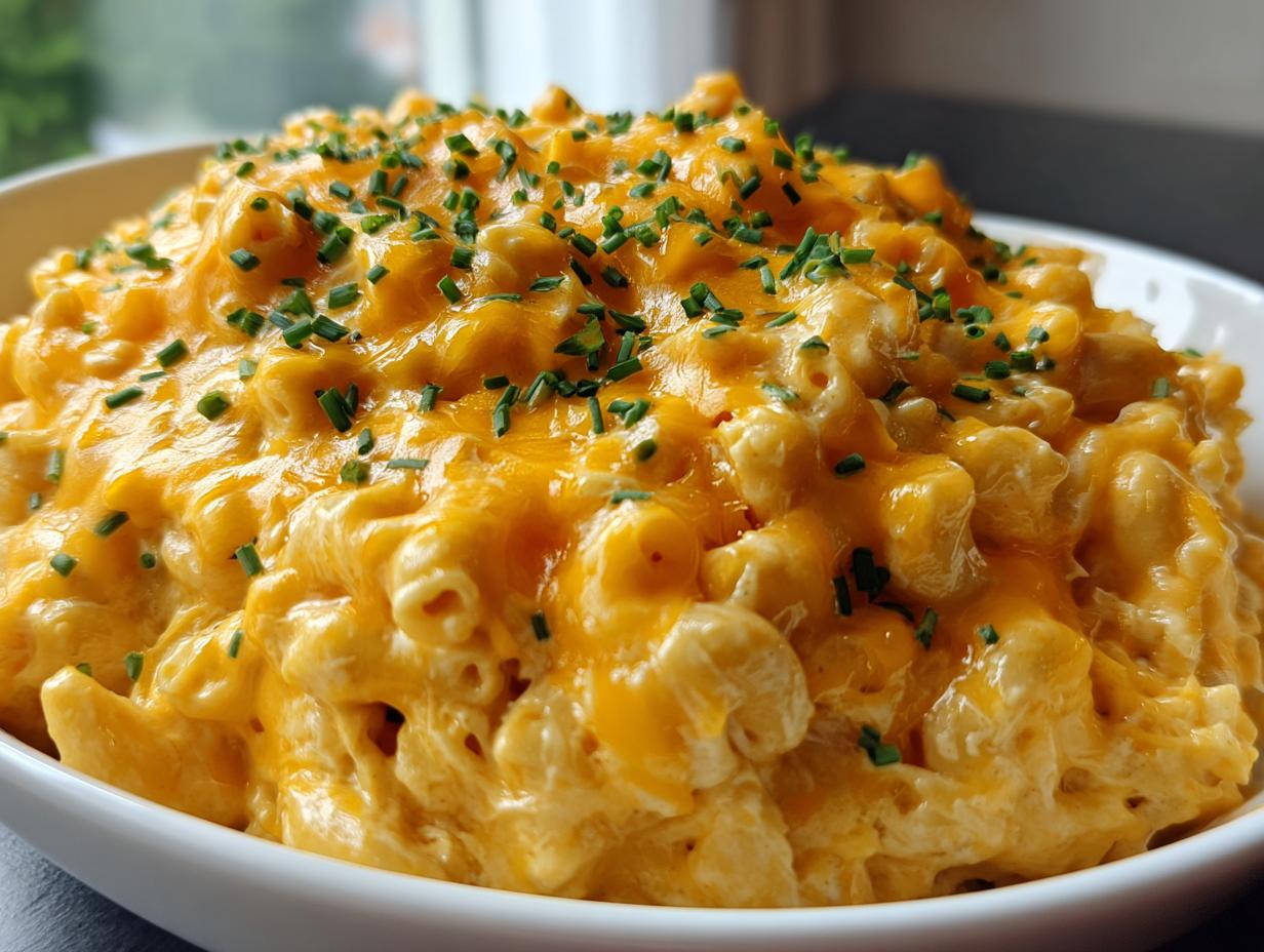 4 Cheese slow cooker mac and cheese dream