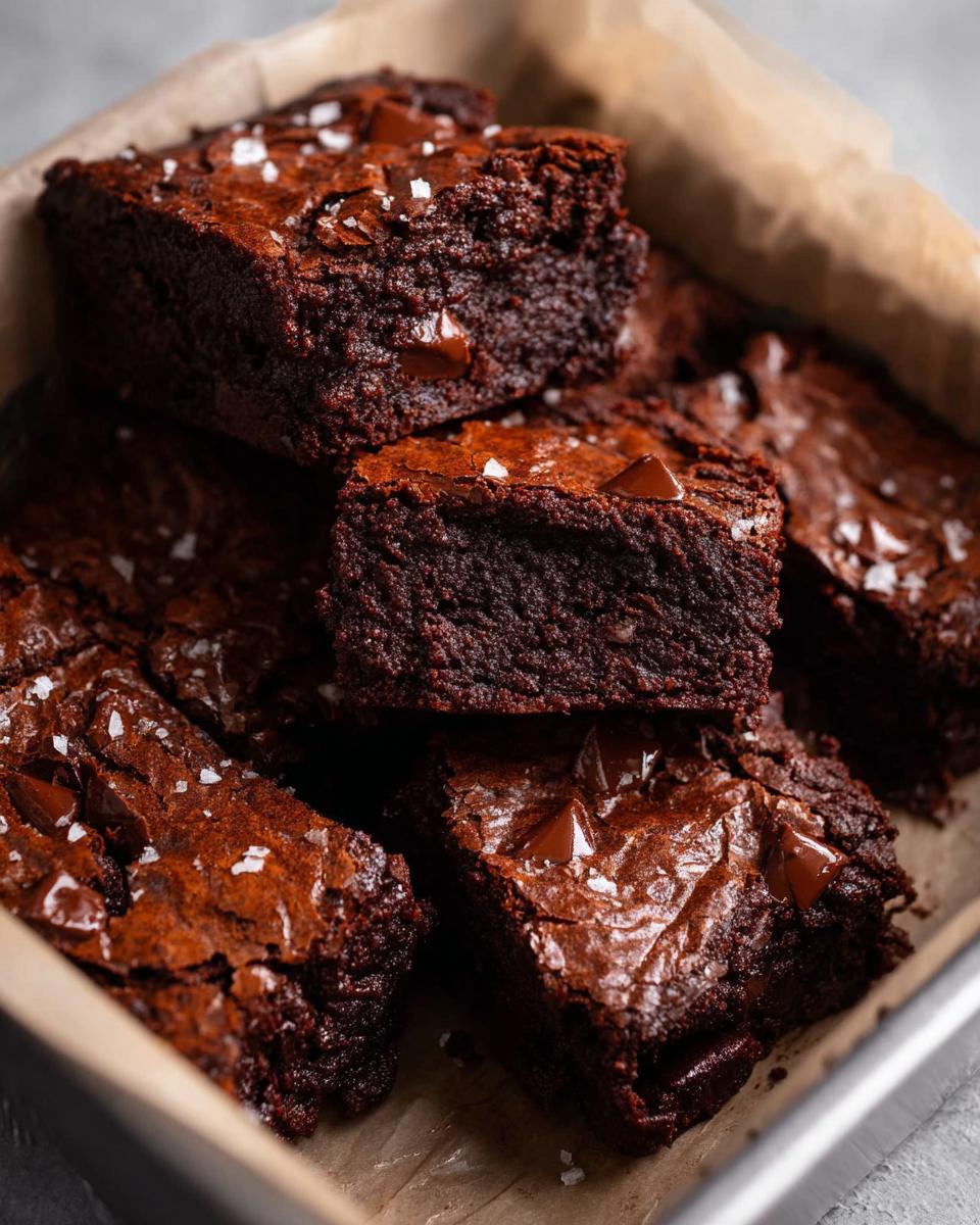 small batch brownies - detail 1