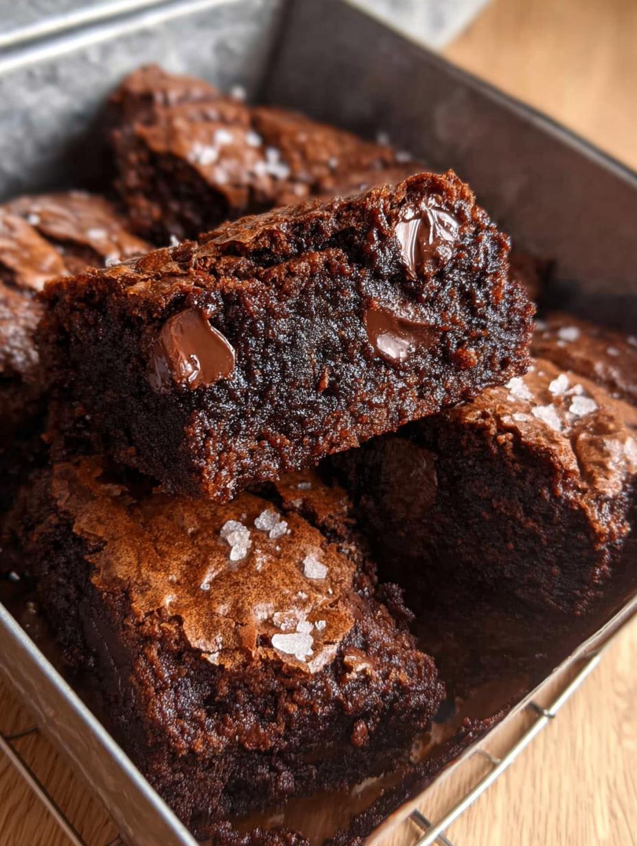 small batch brownies - detail 2