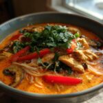 thai red curry chicken soup