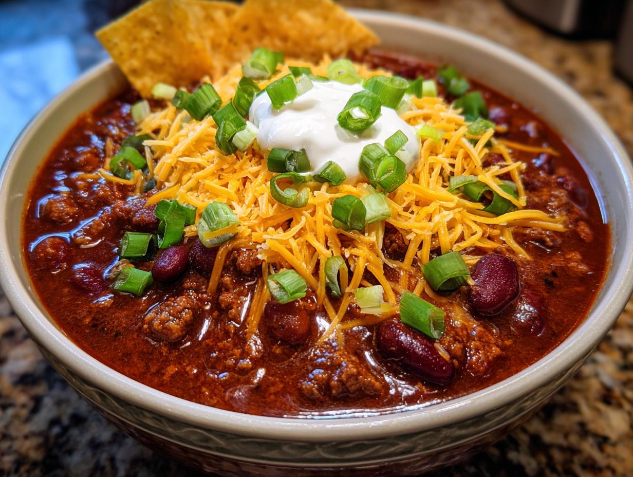 Amazing 1-Pot thick hearty chili flavor