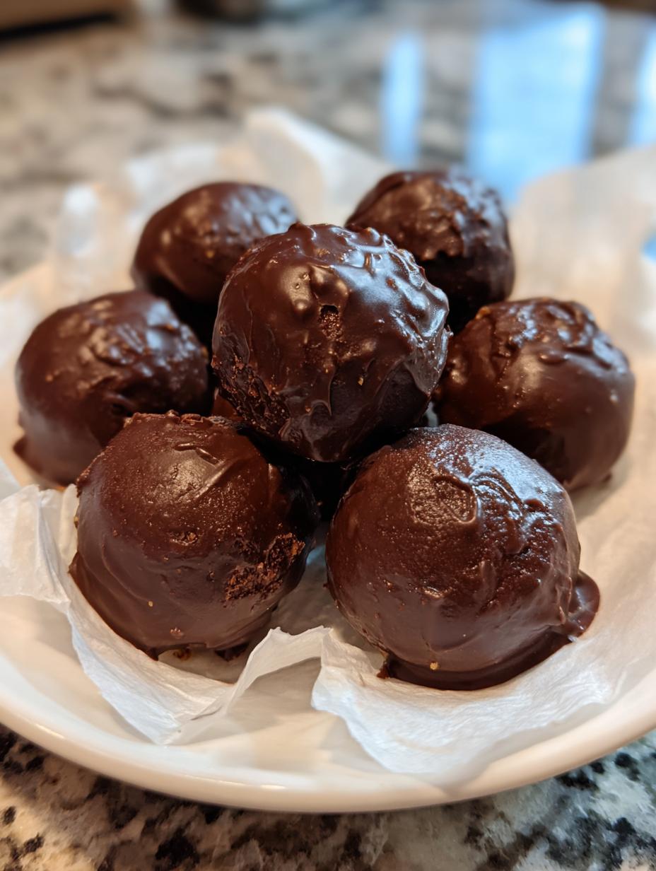 vegan peanut butter balls - detail 2