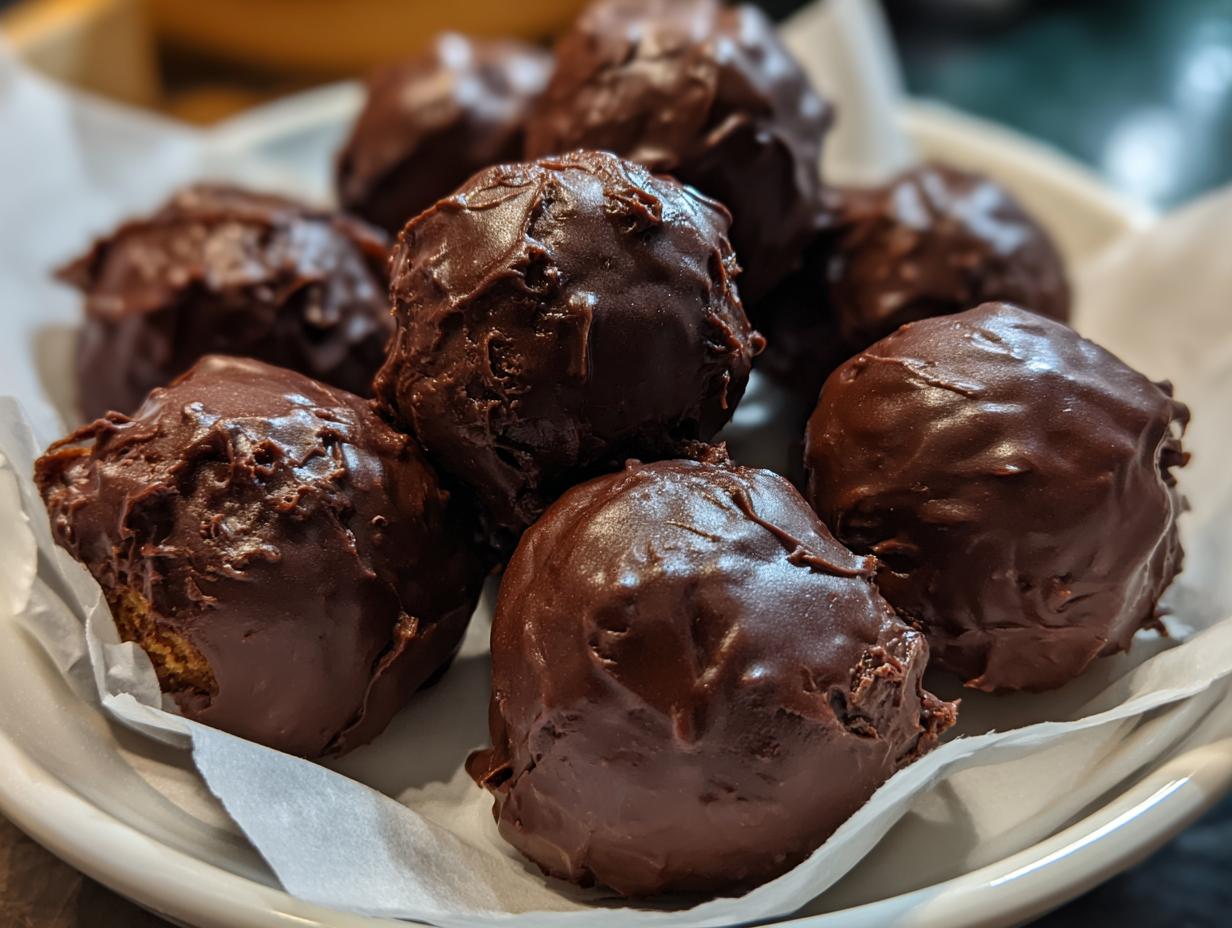 Foolproof 3-Step vegan peanut butter balls